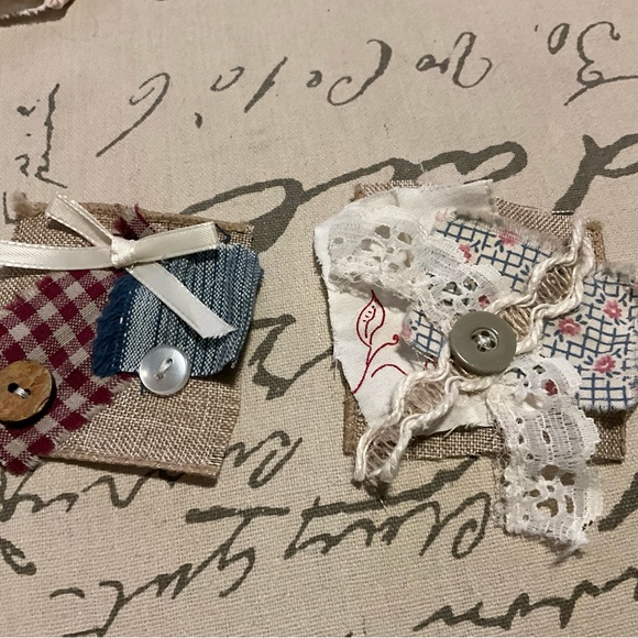 2 Clusters / Slow Stitch  Snippets / Junk Journal Ephemera - Picture 7 of 8